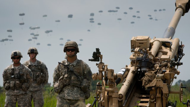 Ejercicios aéreos a gran escala de Estados Unidos y la OTAN